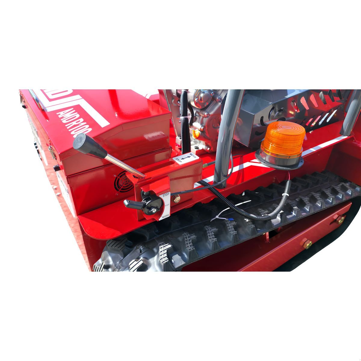 Rasenmäher des Typs AMD AMD-R100 Ferngesteuerter Diesel-Rasenmäher mit Raupenantrieb – 1000 mm Schnittbreite, Neumaschine in Arbing (Bild 10)